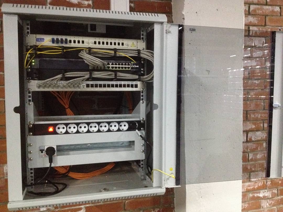 Наша работа: узел связи ip-видеонаблюдения